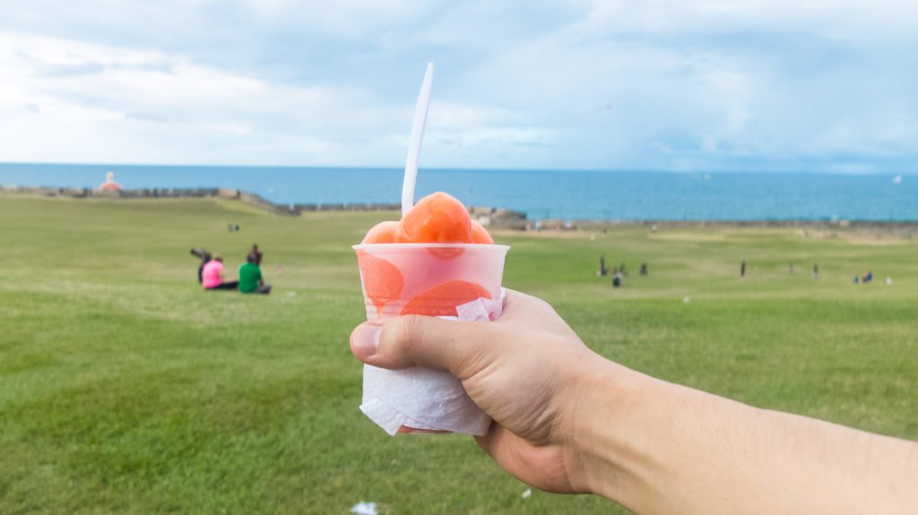 ice cream helado - traveling with anxiety