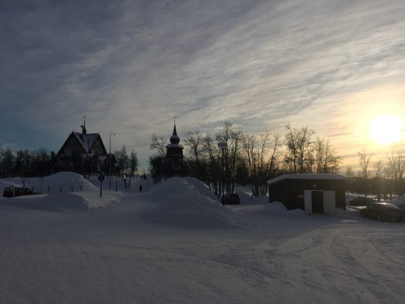 Kiruna in winter