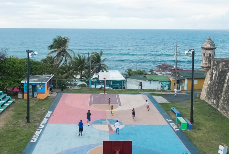 basketball in Old San Juan
