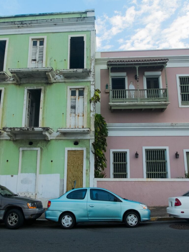 near San Cristobal in old san juan