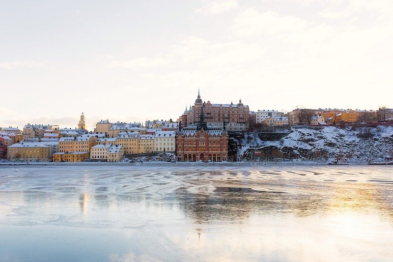 a lovely winter day in Sweden 