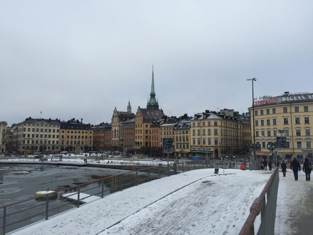 Stockholm in winter