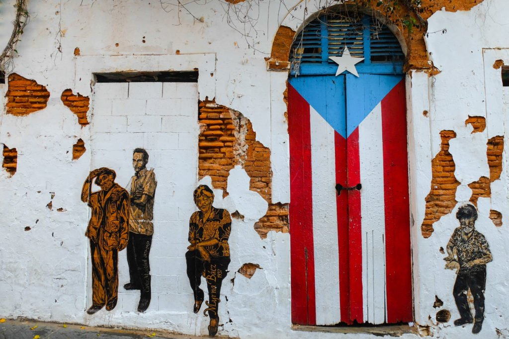 street art in Old San Juan