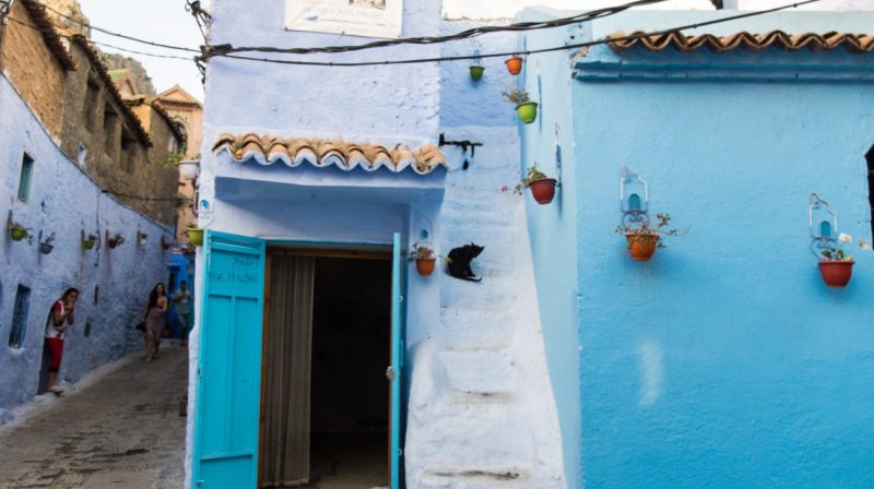 chefchaouen is a great place for solo female travel in morocco