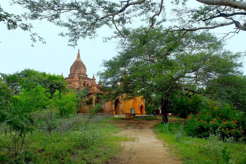 Around each corner, behind nearly every tree, another unassuming temple. 