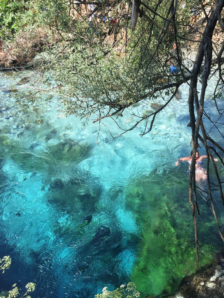 blue eye syri i kalter day trip from Saranda