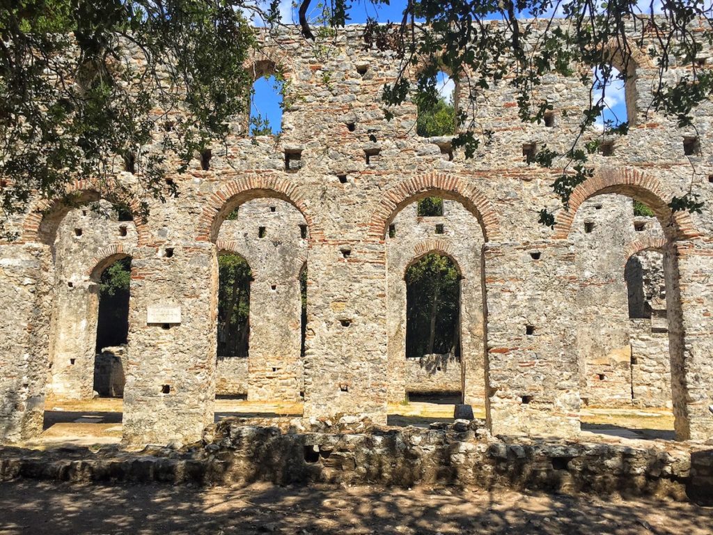 unesco site - butrint roman ruins