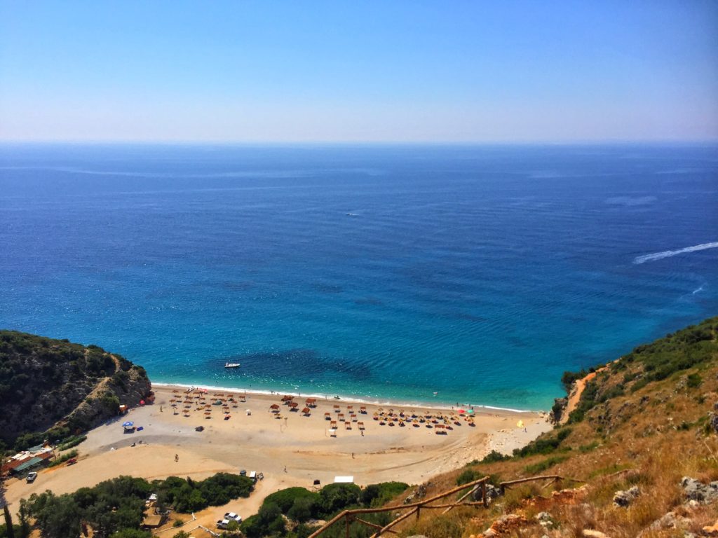 Albanian riviera gjipe