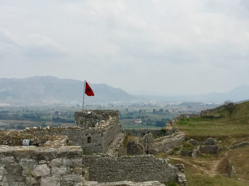 see beautiful castles like this when you travel in Albania