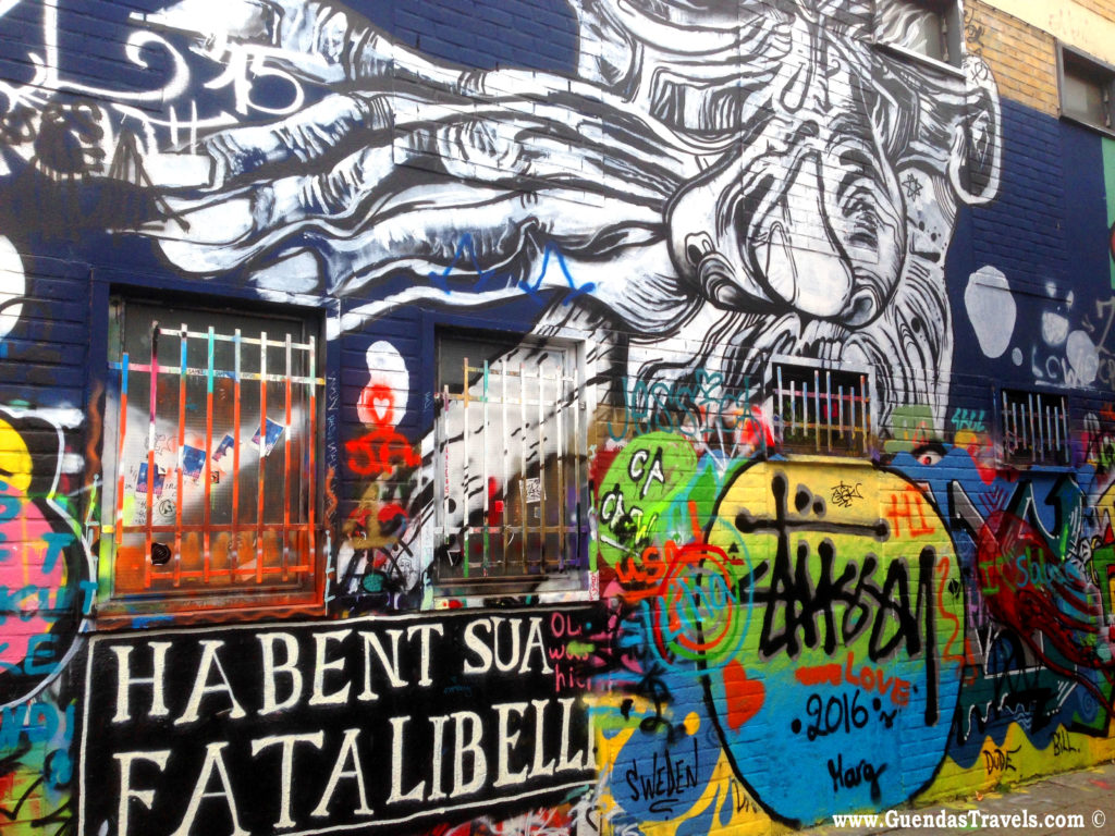 Street art in Ghent, Belgium