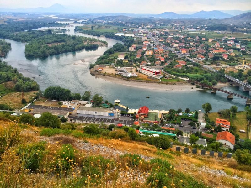 The calm before the storm in Shkodra, Albania