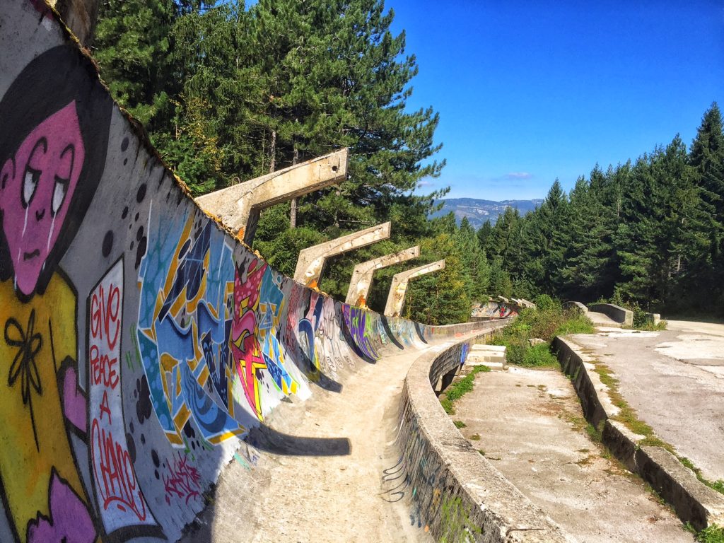 sarajevo olympic bobsled track