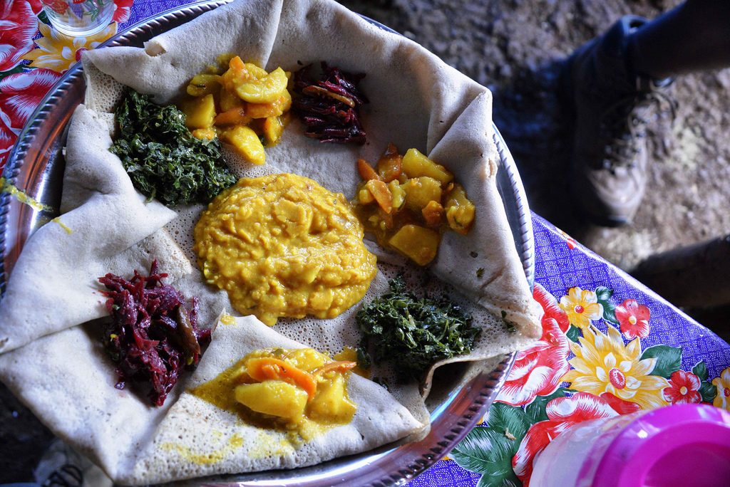 Another one of the best cuisines in the world - Ethiopian