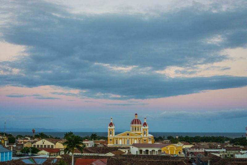 renting a car in Nicaragua? Don't miss Granada and the lovely views of the Cathedral