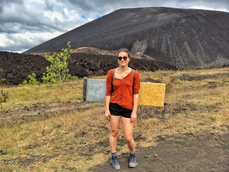 Are you brave enough to try volcano boarding in Leon?