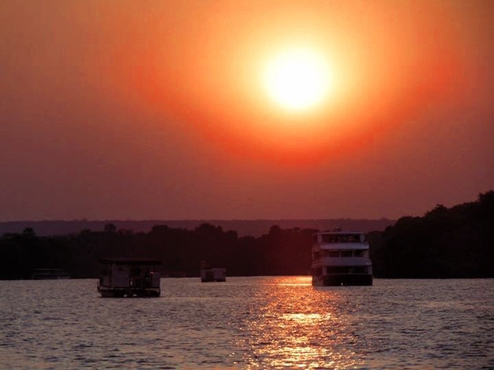 A sunset cruise is a must of the things to do in Livingstone Zambia