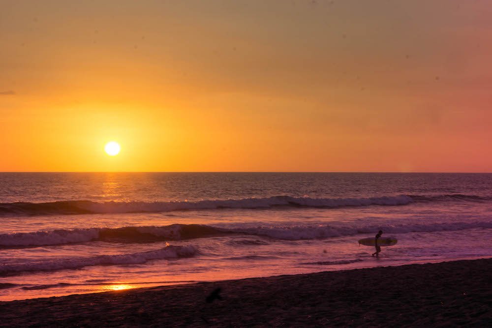 Learning to surf in Las Penitas is one of the best things to do in Nicaragua