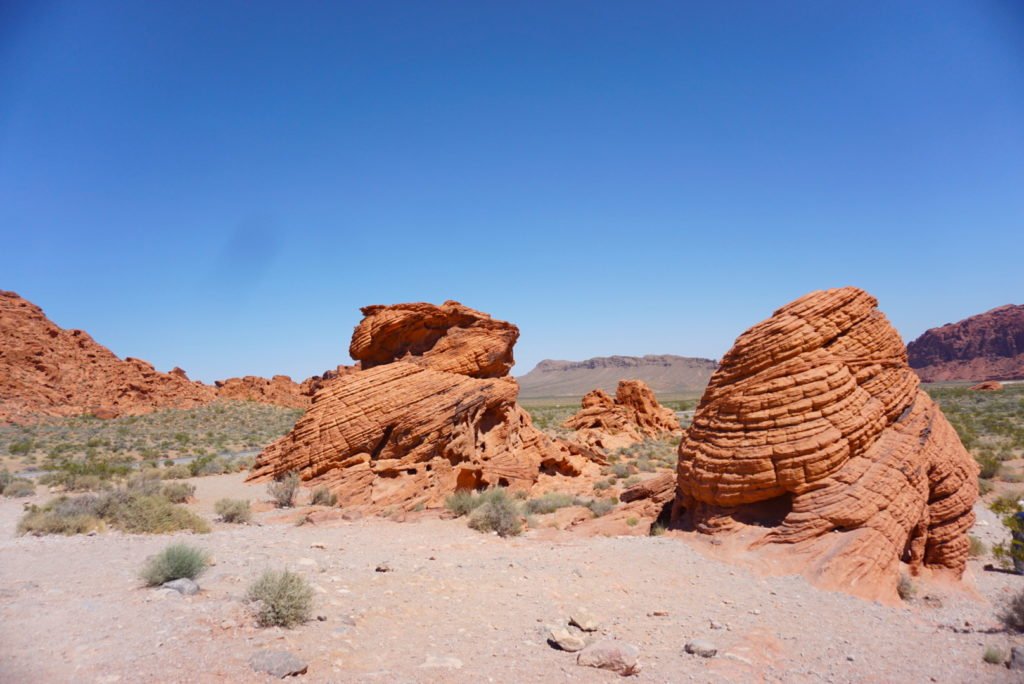 The "beehive" formations at Valley of Fire State Park