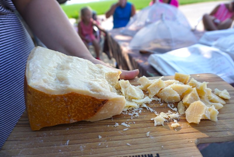 5 year aged Parmigiano Reggiano, the king of cheese