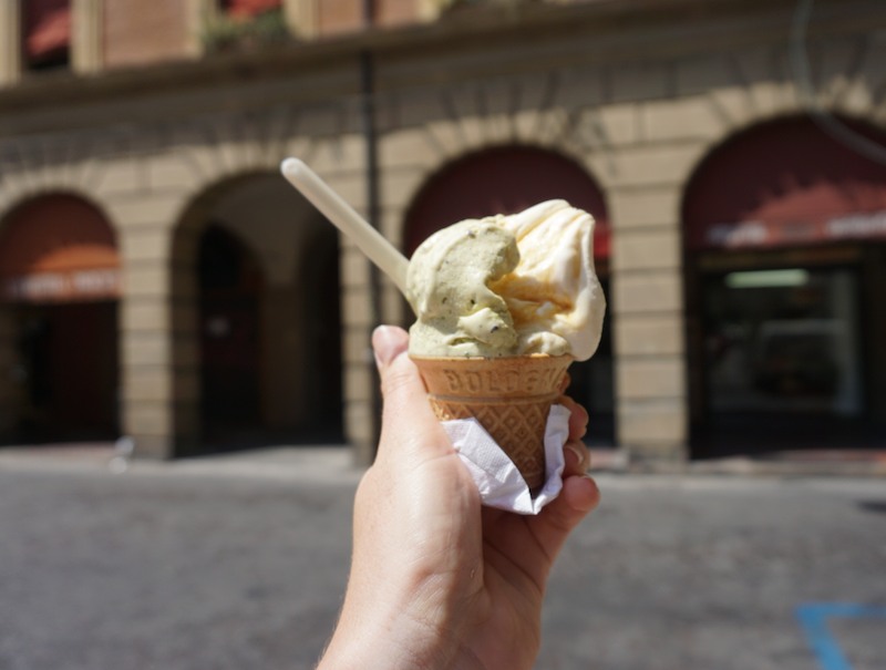 gelato in Bologna