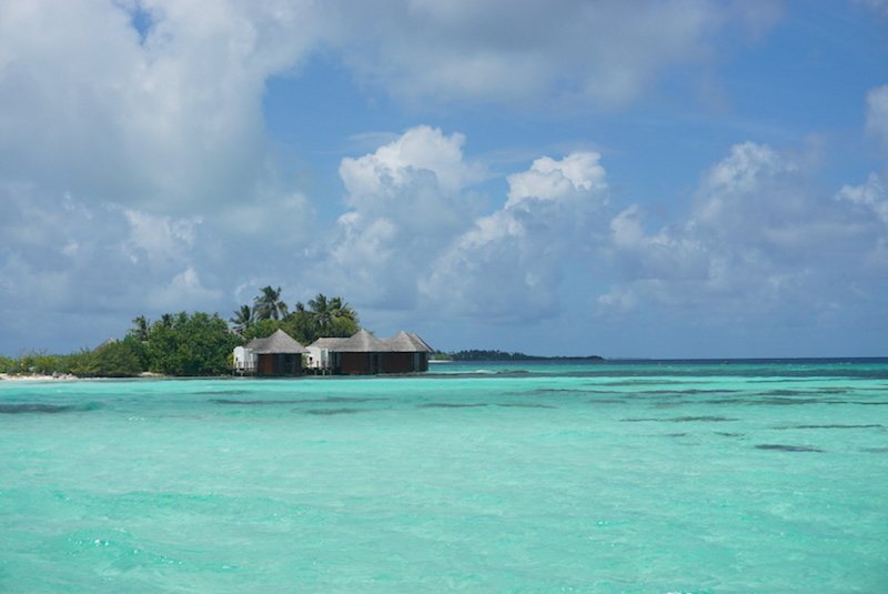 The view from a local island, Huraa