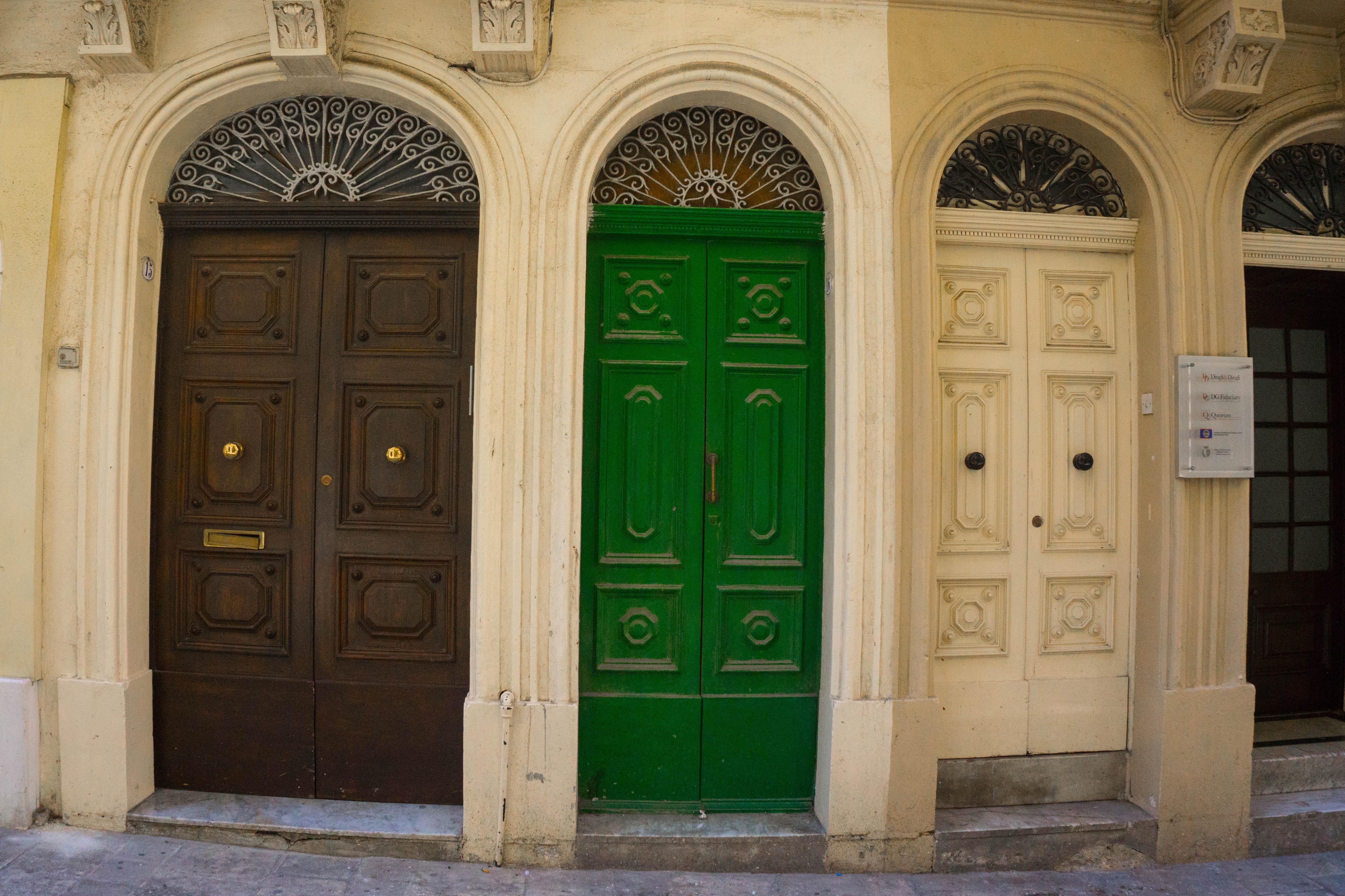 Photograph the doors of Valletta - what to do in Malta!