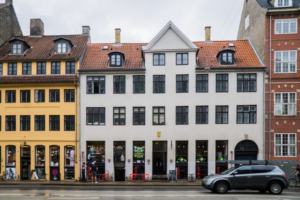 view of some of the buildings in copenhagen's downtown area