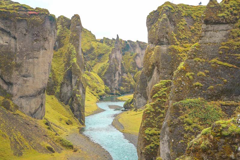 Canyon in Iceland - off the beaten path