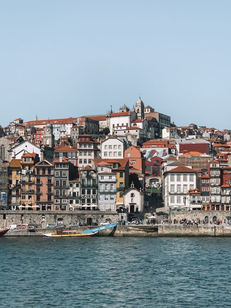 View of Porto from the other side of the river