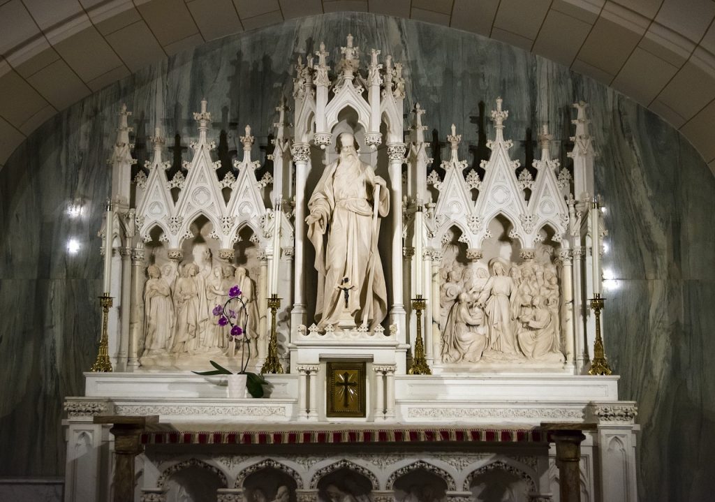 the altarpiece at st patricks cathedral