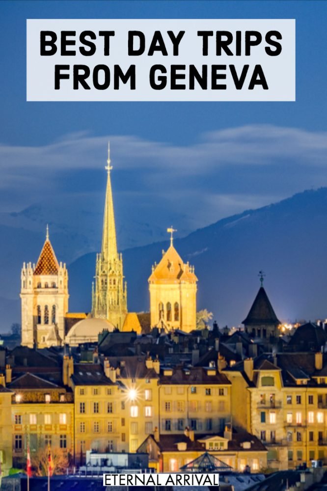 Planning to travel Geneva, Switzerland? This beautiful city on Lake Geneva (Lac Leman) is close so so many beautiful places to visit in Switzerland. Day trips from Geneva include Annecy, Evian, Montreux, glaciers, mountains, Lausanne, and beyond. Cruise on the lake, hike a glacier, take a scenic train, & more. With these Geneva day trips you'll never run out of things to do in Switzerland!
