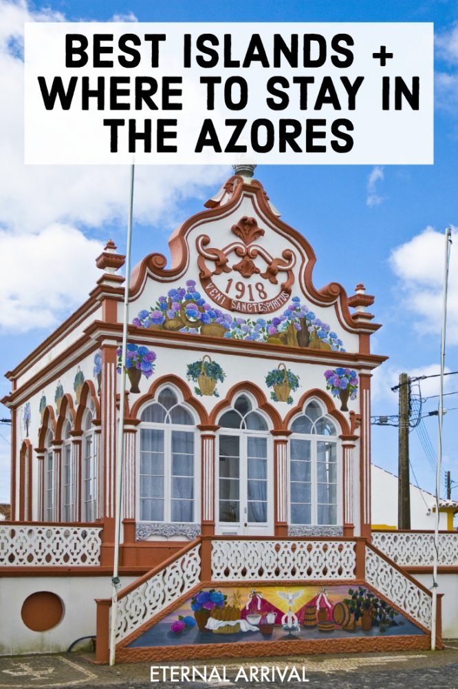 Want to travel the Azores, Portugal, but don’t know how to pick the best island in the Azores? Use this Azores travel guide! From the most popular Azores island, Sao Miguel (Ponta Delgada) to others like Terceira, Faial, Sao Jorge, and Pico, here's where to stay in the Azores. Whether you’re island hopping, finding photography spots, relaxing in hot springs, seeing lakes & volcanoes & Azores nature, or relaxing on beaches & hot springs, there’s the perfect Azores island to stay on for you.