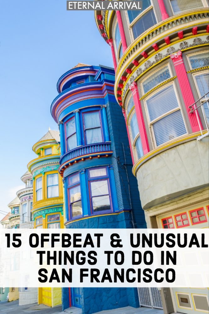 Wondering what to do in San Francisco off the beaten path? This list of alternative and unusual things to do in San Francisco is the perfect way to plan an offbeat SF city break. From unique photography & IG spots to authentic restaurants to funky neighborhoods to other unique SF must-see’s, this unusual San Francisco travel guide will get you away from Union Square and Pier 39 and where the SF locals love!