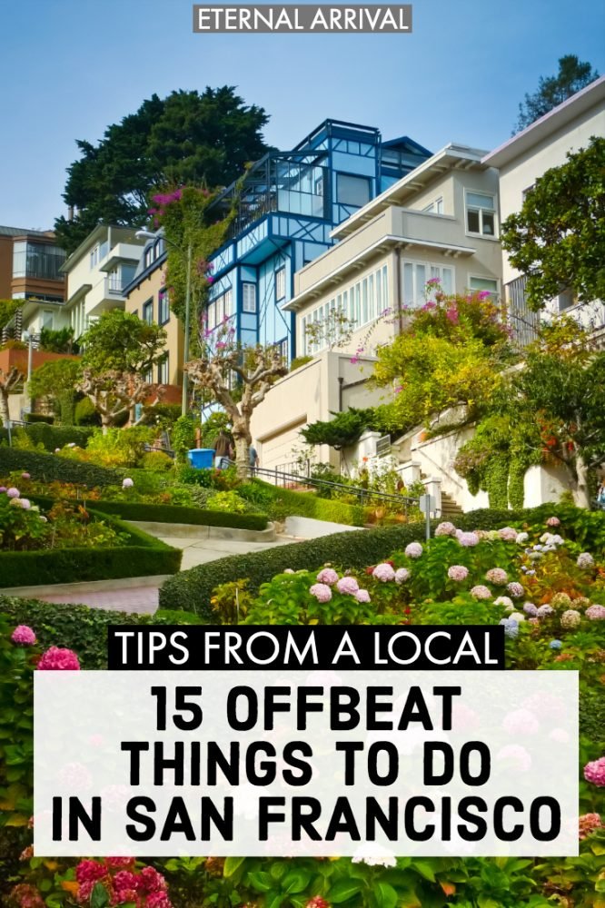 Wondering what to do in San Francisco off the beaten path? This list of alternative and unusual things to do in San Francisco is the perfect way to plan an offbeat SF city break. From unique photography & IG spots to authentic restaurants to funky neighborhoods to other unique SF must-see’s, this unusual San Francisco travel guide will get you away from Union Square and Pier 39 and where the SF locals love!