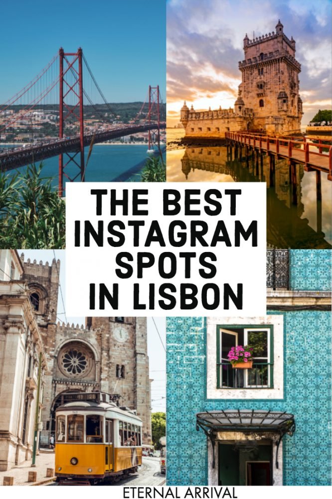 Want to find all the best Instagram spots in Lisbon, Portugal? Follow this guide to Lisbon photography locations! Besides must see Lisbon Instagram spots, it’s also full of the best things to do in Lisbon, must-sees like the Pink Street, miradouros & colorful neighborhoods like Alfama and Chiado, as well as awesome architecture, Lisbon hidden gems, best spots to see Lisbon trams and elevators, the best views in Lisbon & more!