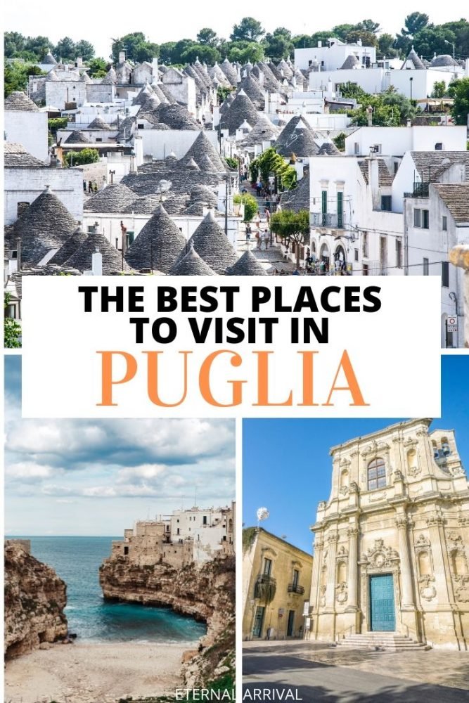 Not sure where to go in Puglia, Italy? This guide to the Puglia region of Southern Italy includes suggestions for the best places to visit in Puglia, from Bari to Monopoli to Alberobello to Polignano a Mare to Lecce and beyond. Create the perfect Puglia itinerary or Puglia road trip with this Puglia travel guide!