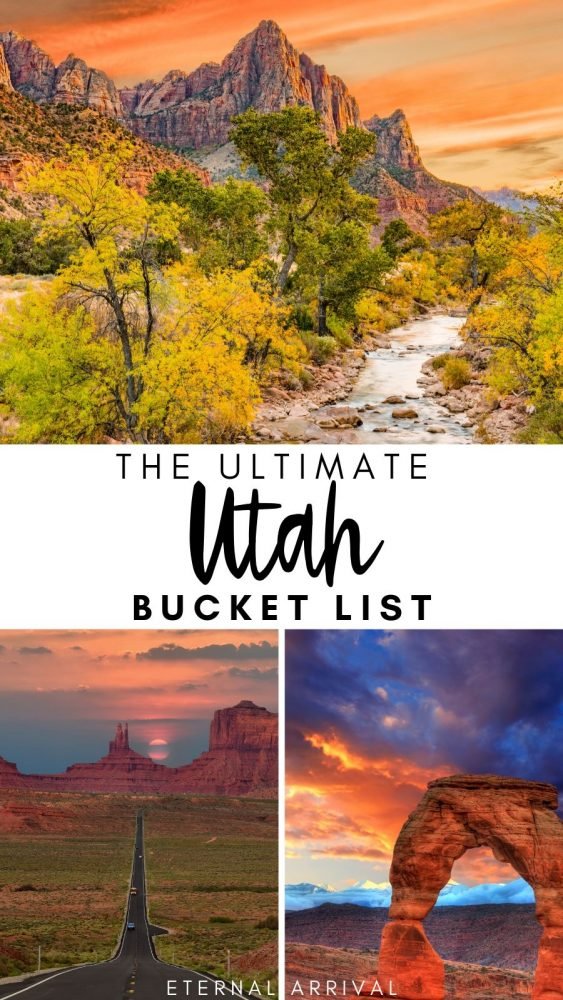 Planning a trip to Utah? This Utah bucket list details the best things to do in Utah, the best places to visit in Utah, and must-see Utah landscapes and Utah nature for a memorable trip. Use this for your Utah itinerary baseline or as a lifelong Utah must do list.