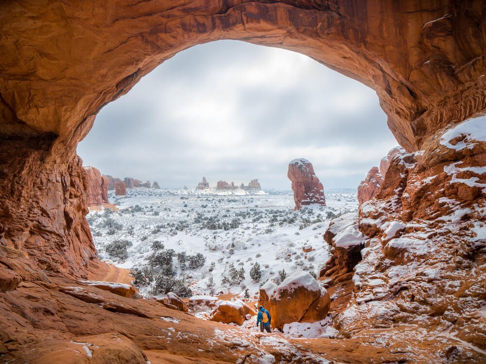 Arches National Park Winter