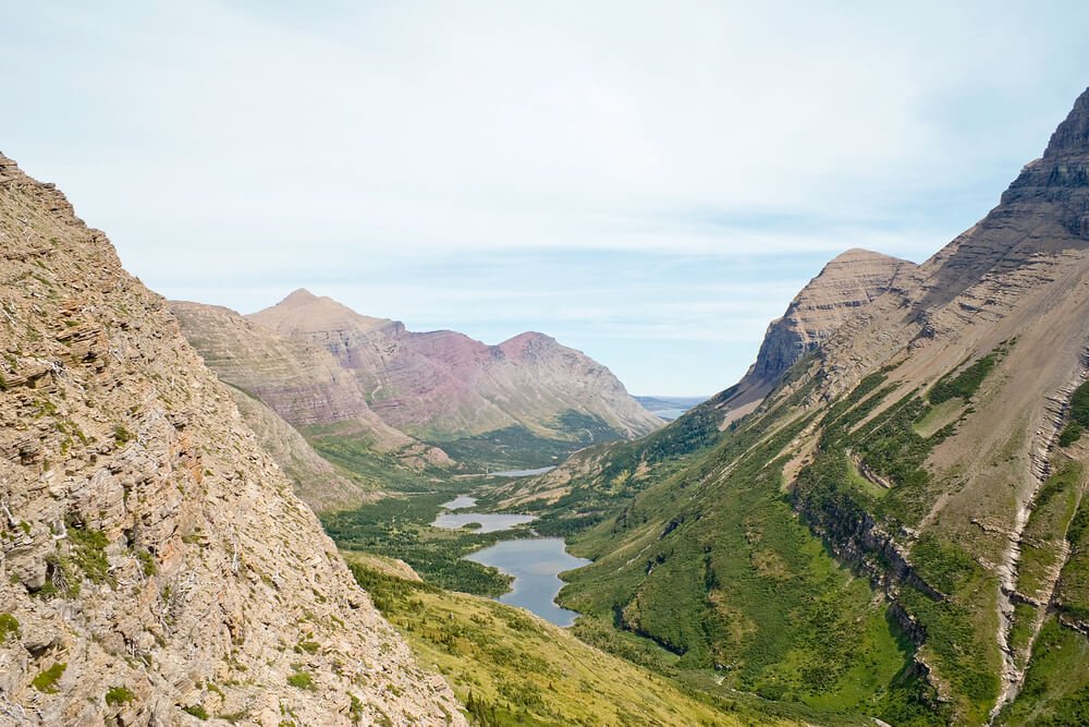 Swiftcurrent pass in glacier national park