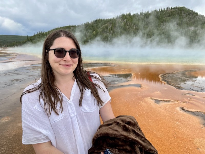 allison at yellowstone