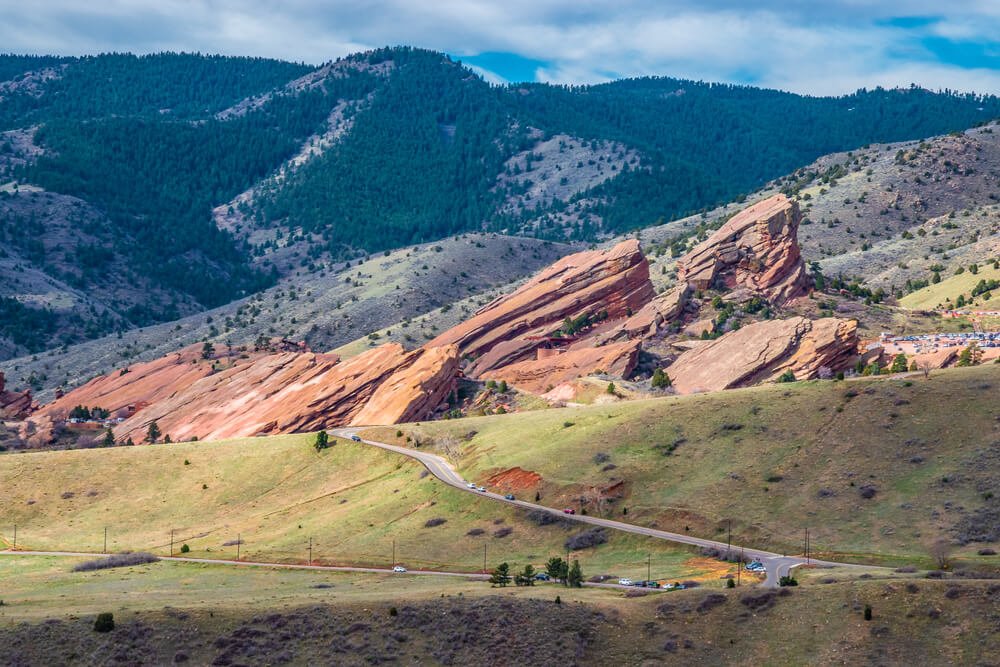 Dakota Ridge near Golden Colorado a beautiful hiking area