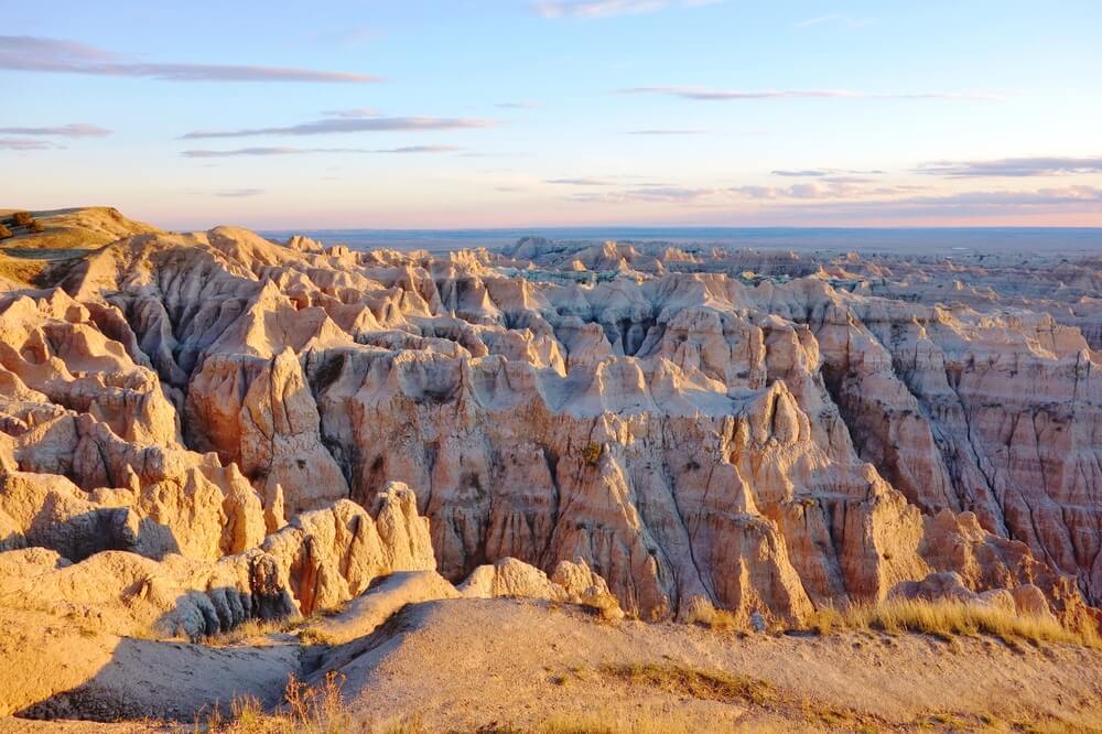 The prettiest formations of rock in the Badlands!