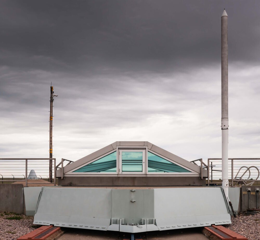 Decommissioned Minuteman Missile Silo in western South Dakota, USA
