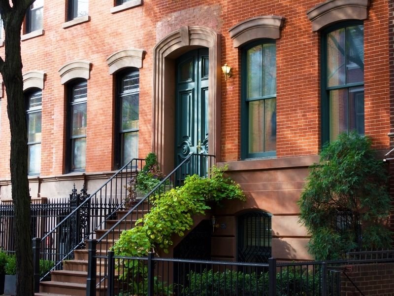 doorway in new york's west village