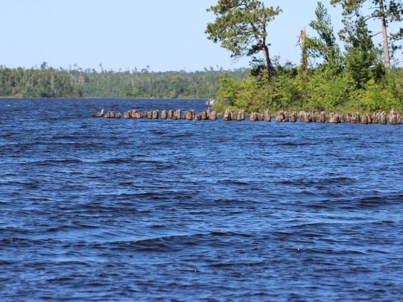 water in the boundary waters canoe area near ely, mn a cute minnesota small town