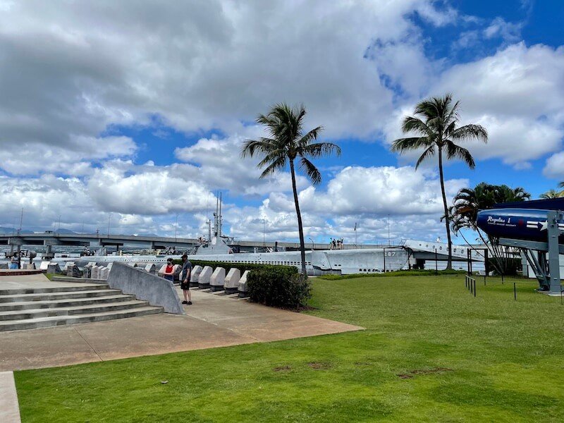 memorial sites at the pearl harbor memorial