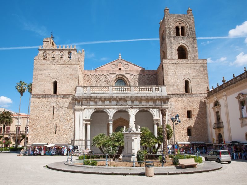 the church in monreale in sicily