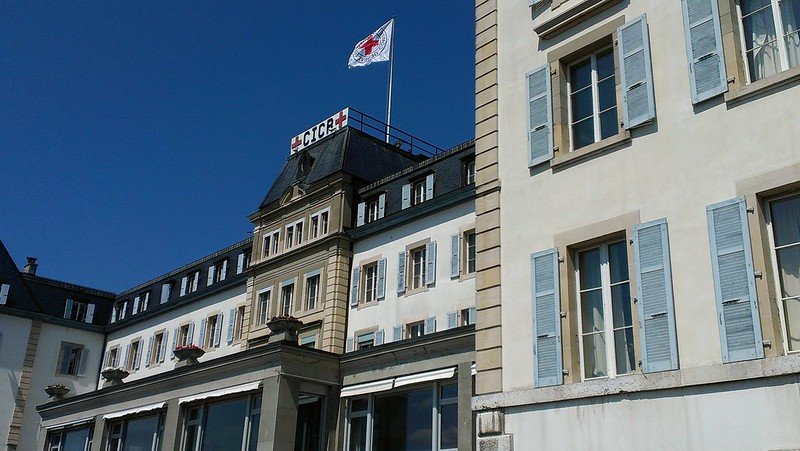 the building that houses the Red Cross museum in geneva Switzerland