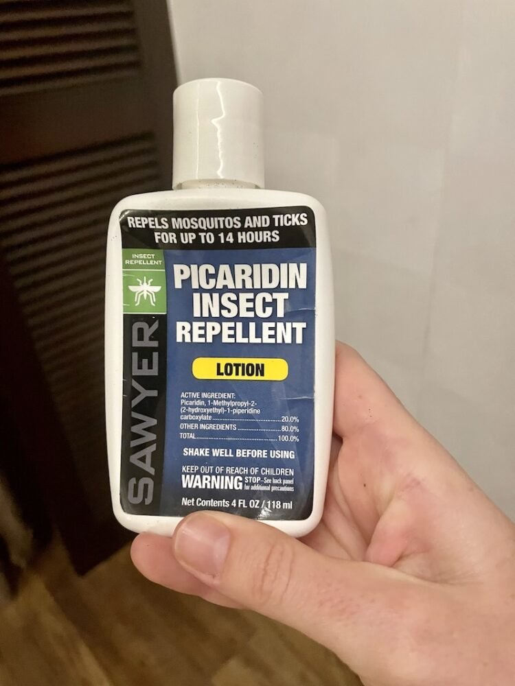 PIcaradin insect spray by Sawyer brand