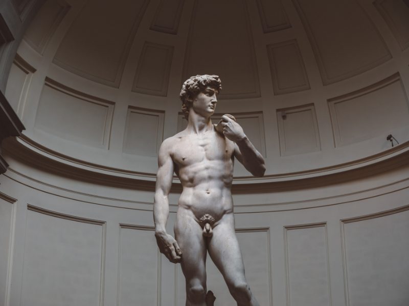 Visit the statue of David in the Accademia Gallery on a tour and spend a few extra bucks for added historical context
